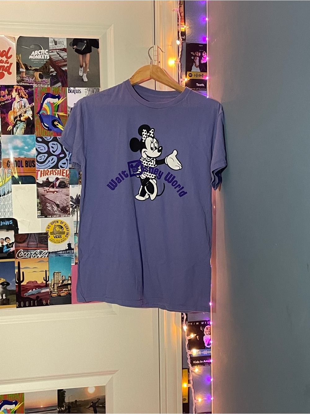 Disney Purple Minnie Graphic Tee